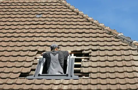 Pose de velux - Lesterps